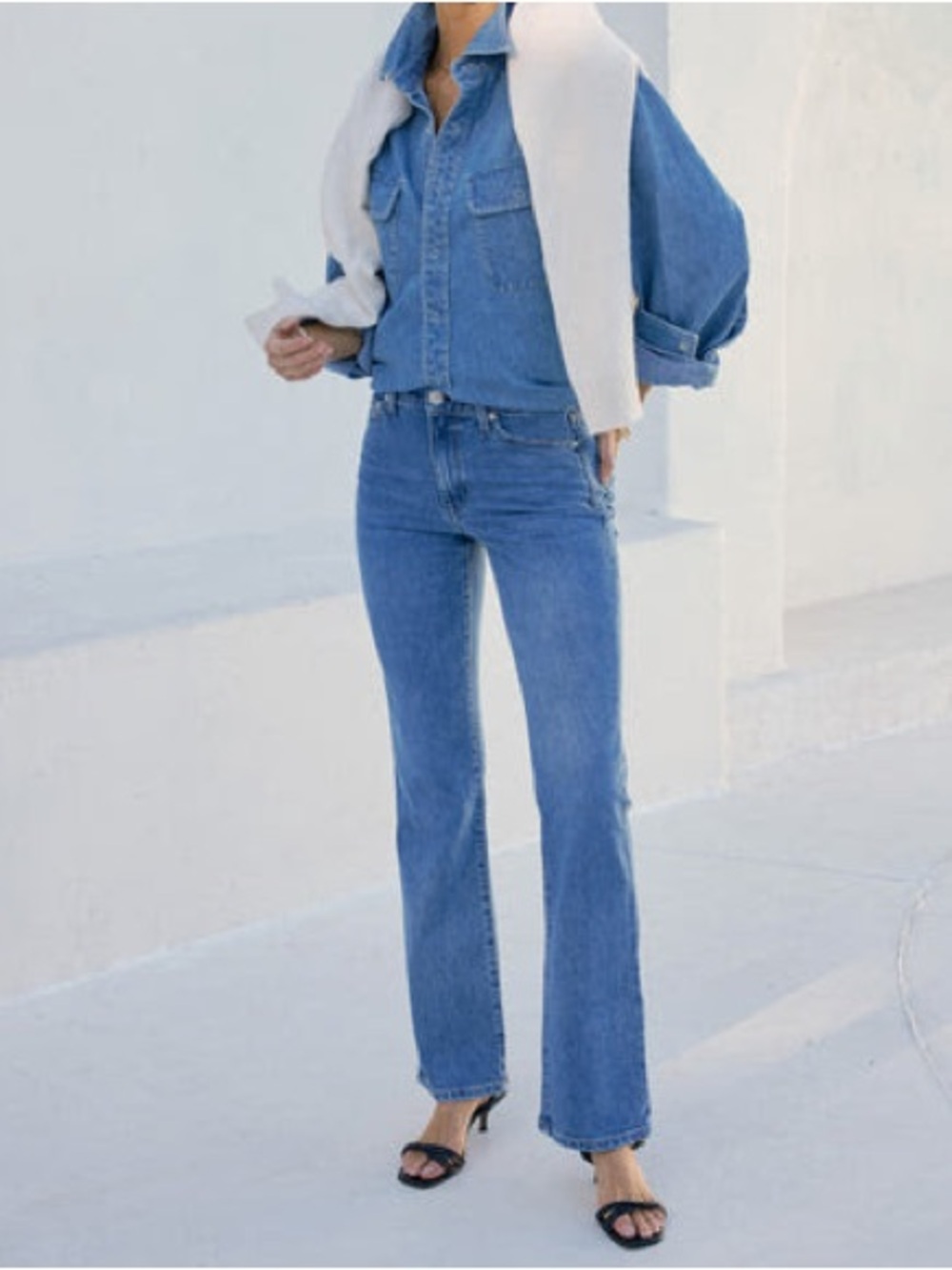 AYR Light Blue Bootcut Jeans